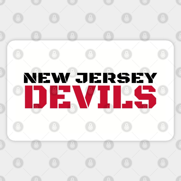 nj devils Sticker by Alsprey31_designmarket